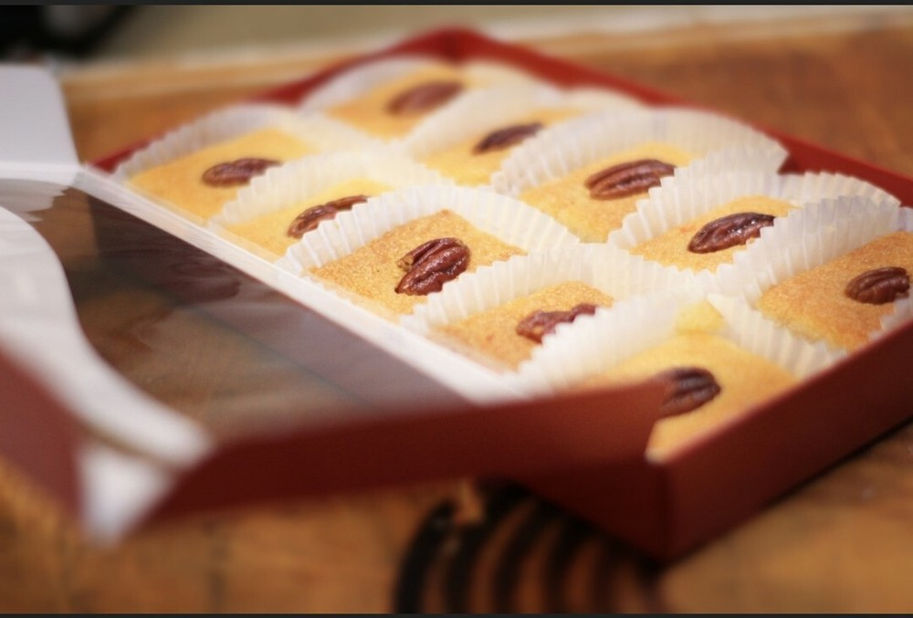 Organic Basbousa (Semolina Cake)