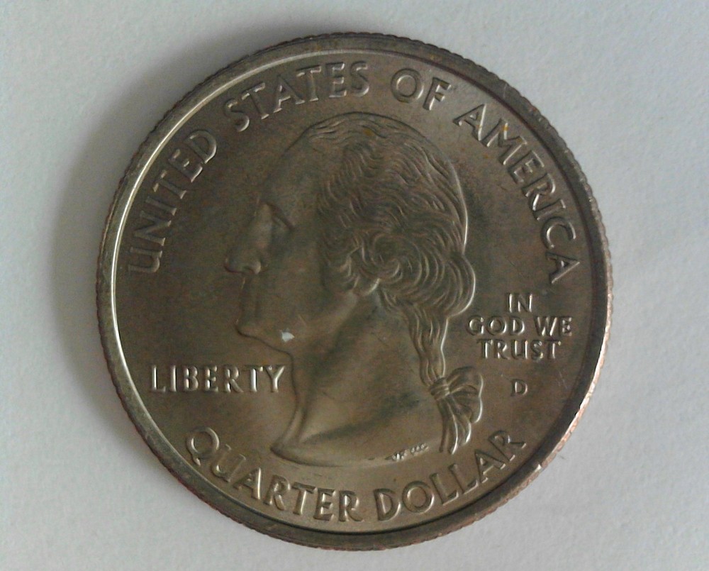 New Hampshire 2000 Colorized State Quarter