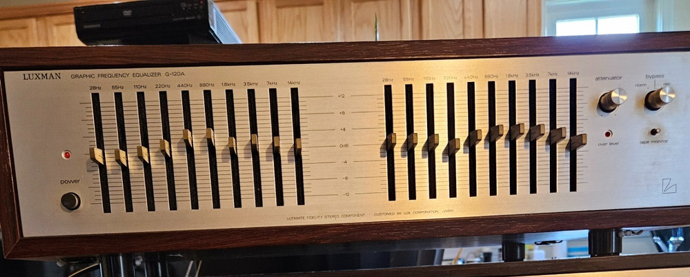 LUXMAN G-120A Equalizer - Excellent! Amazing!