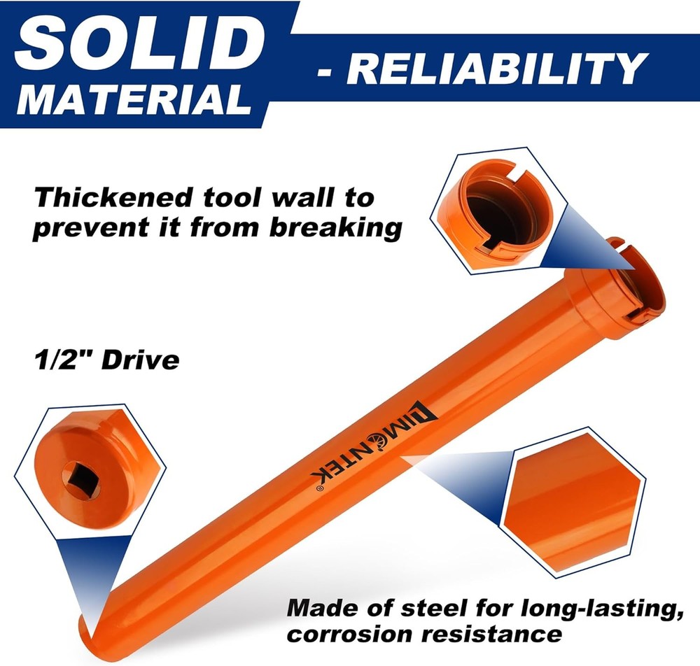 Inner Tie Rod Removal Tool, Master Tool Set with 12 Crowfoot...