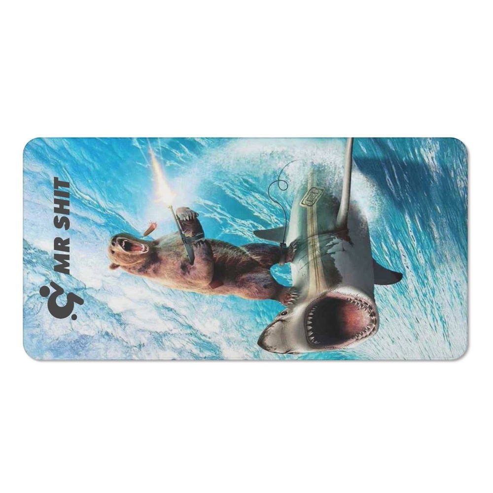 Mr Shit - Bath / Beach Towel - Bear Vibes