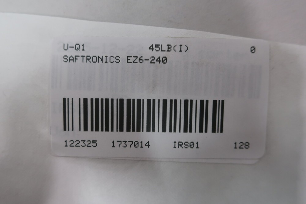 Saftronics EZ6-240 Soft Starter 250a Amp