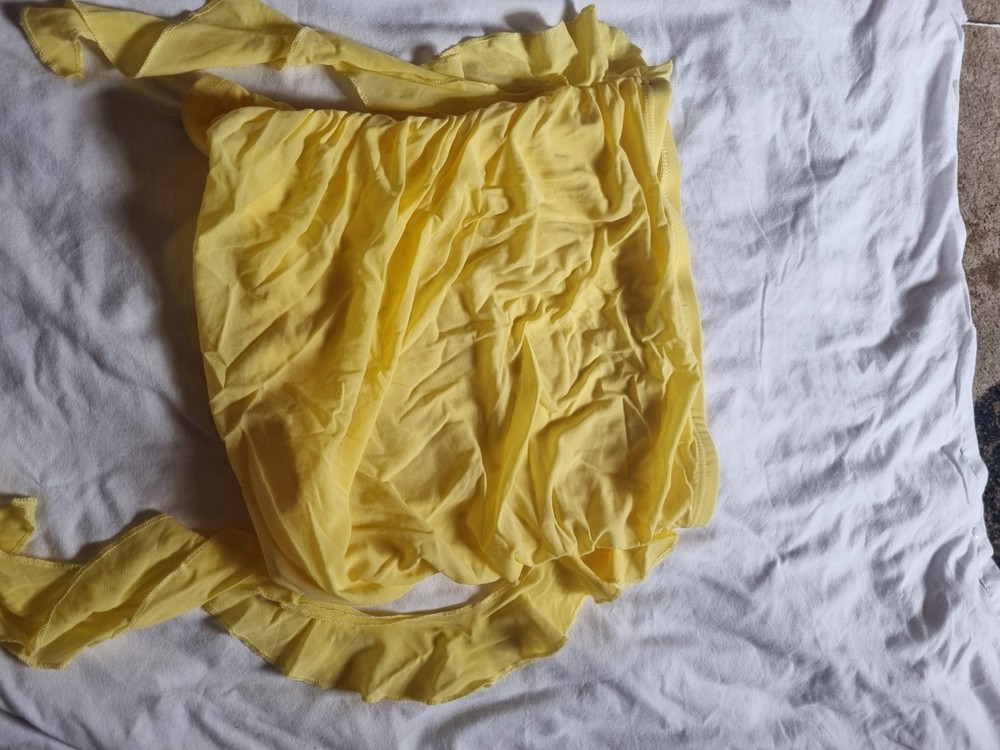 Shein BAe Yellow Skirt/top Set