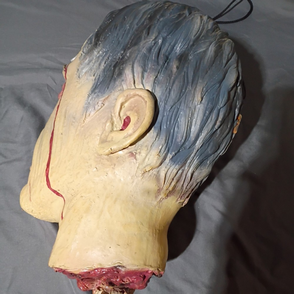 Vintage Severed Head Halloween Prop