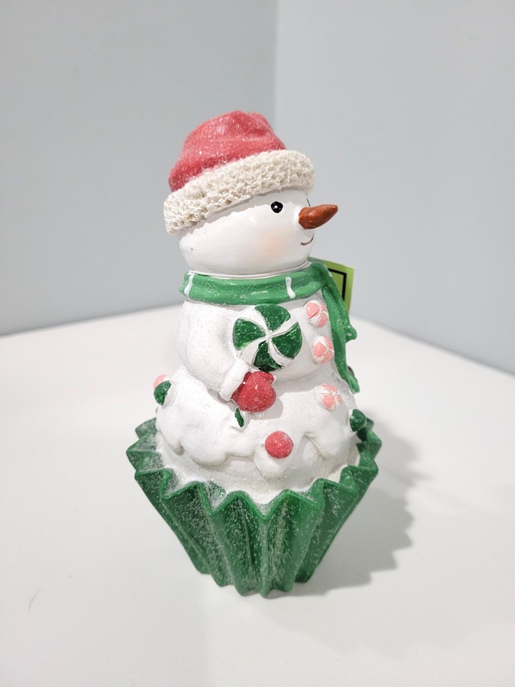 Cute ceramic snowman