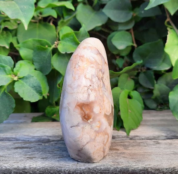 Flower Agate Pillar, Highest Potential, Positivity, Stress Relieving, Big Dreams