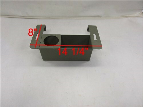 TRACKER FOREST GREEN CUP / SHELL HOLDER SIDE MOUNT TR58529 MARINE BOAT