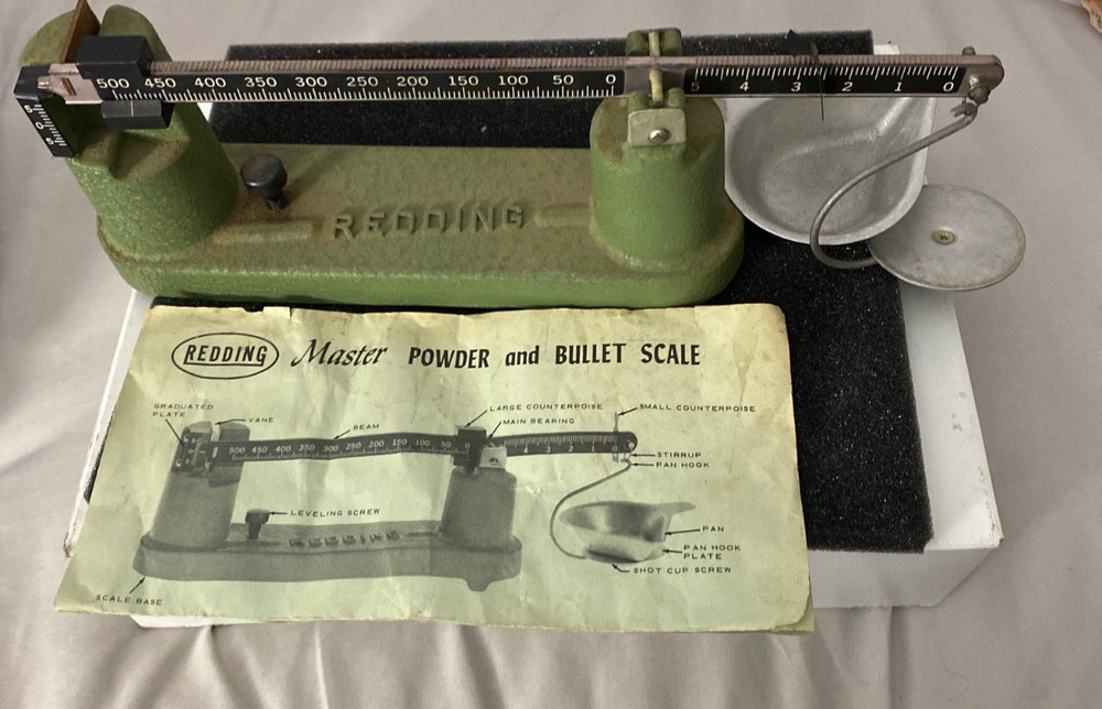 Master powder and bullet scale