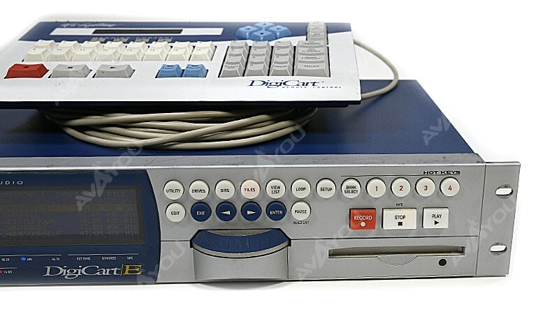 360 Systems DigiCart/E E-3000 Digital Audio Recorder + RC-320 Remote Control