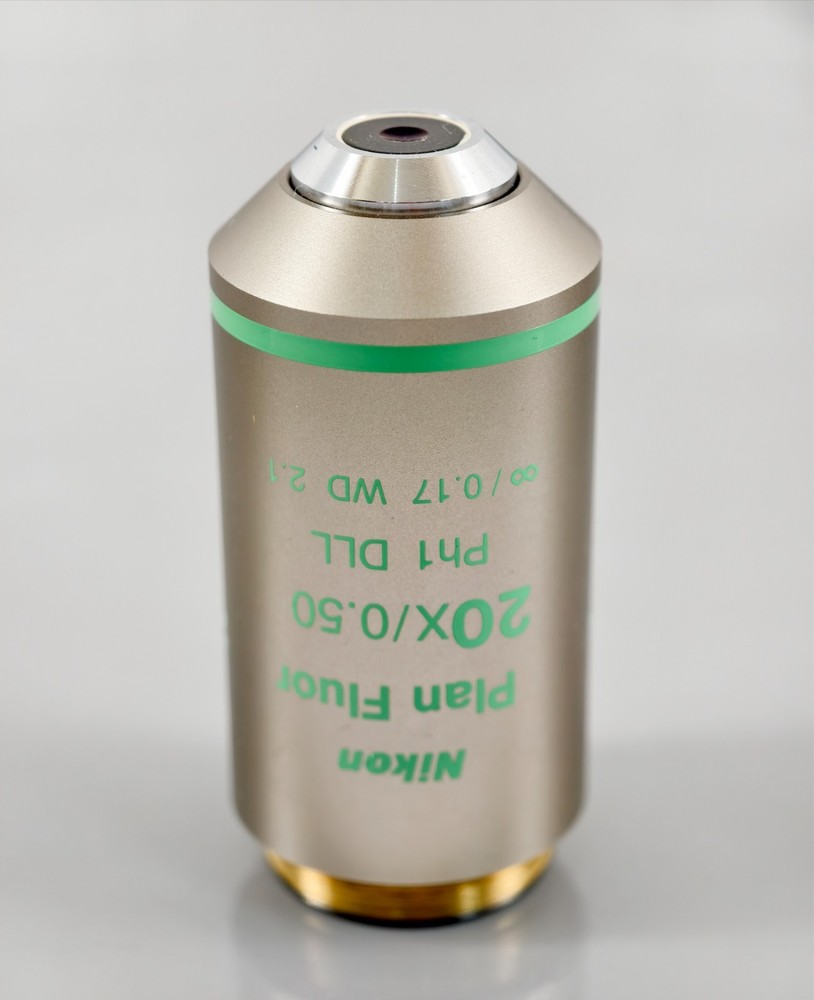 Nikon Plan Fluor 20x 0.50 Ph1 DLL Microscope Objective Eclipse E & i Series