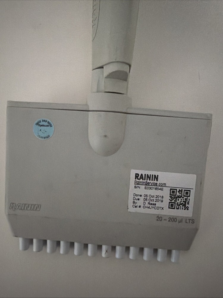 Rainin E DPA 3-Plus Pipette 20-200 UL LTS