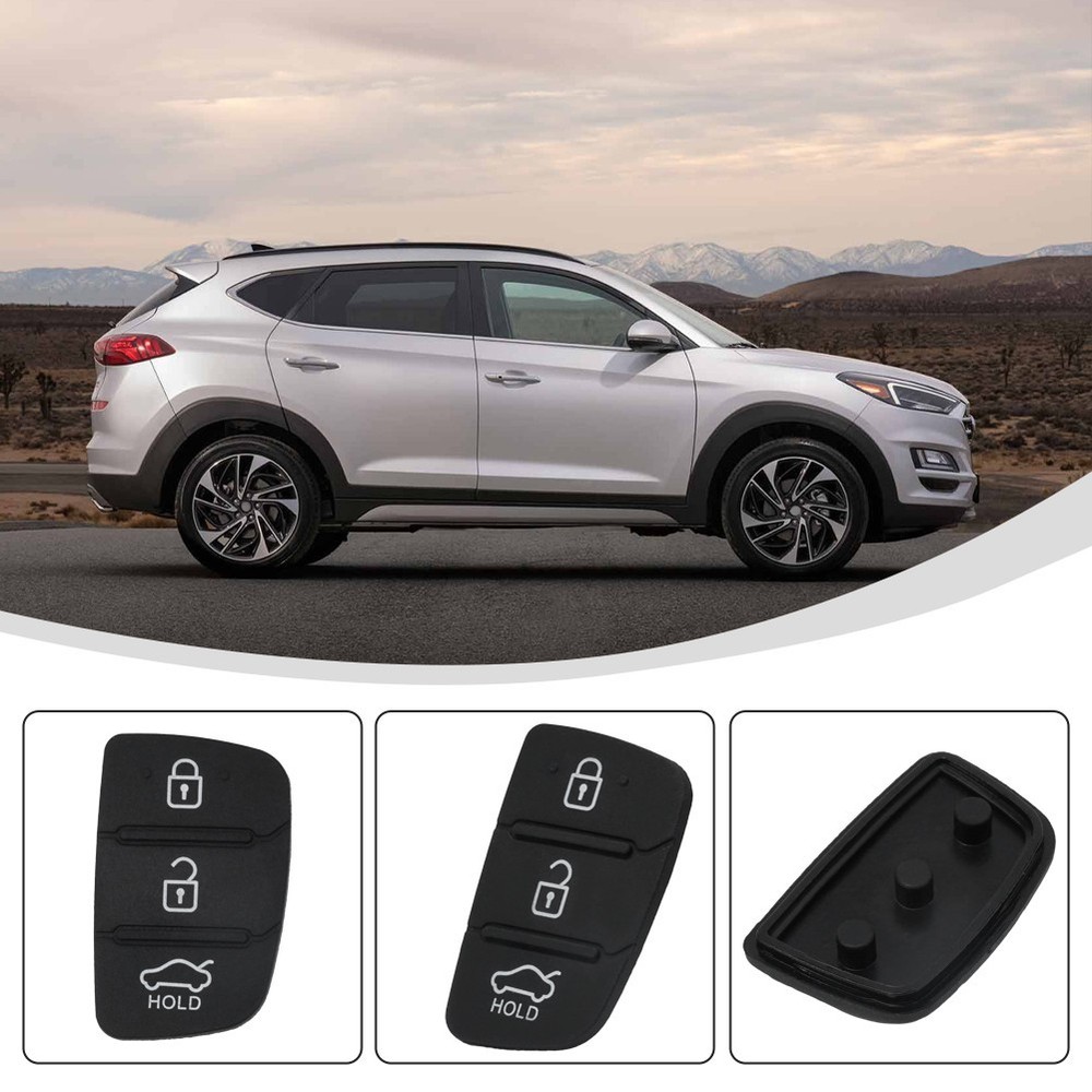 Brand New Key Pad Key Shell No Problem Rubber Pad Remote Easy Installation