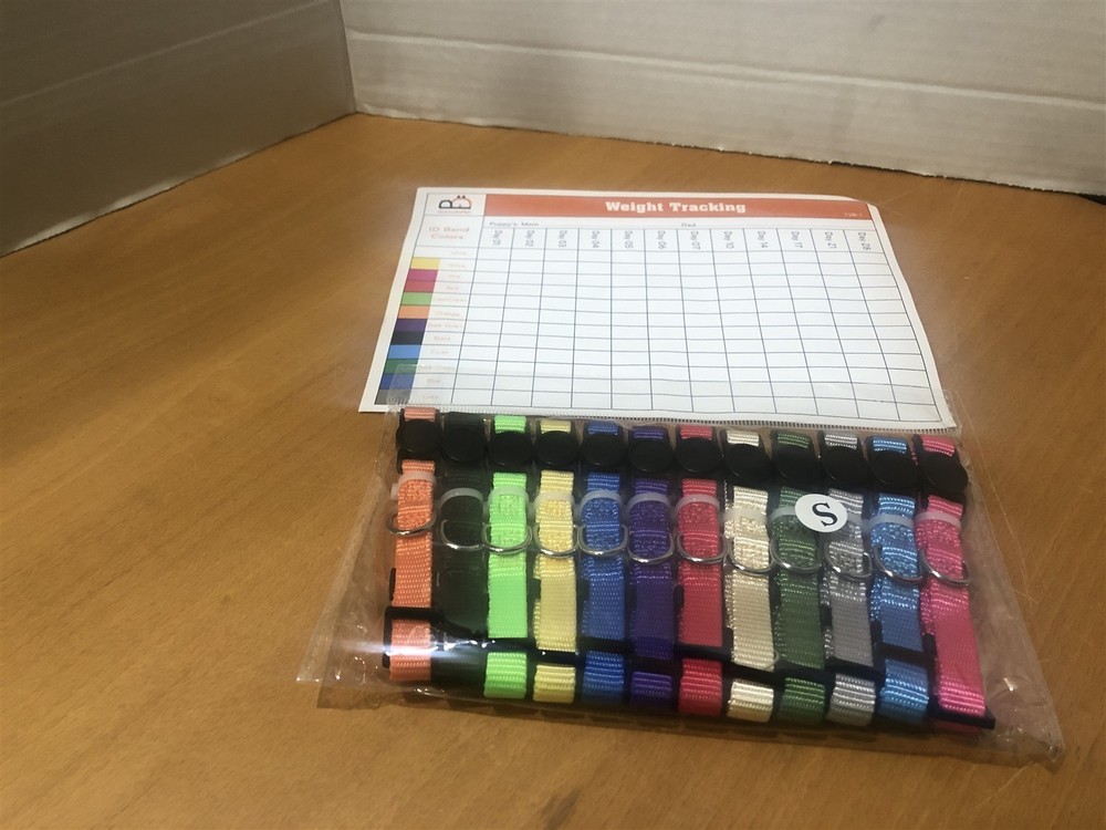 GAMUDA Puppy Collars – Super Soft Nylon Whelping Puppy ID