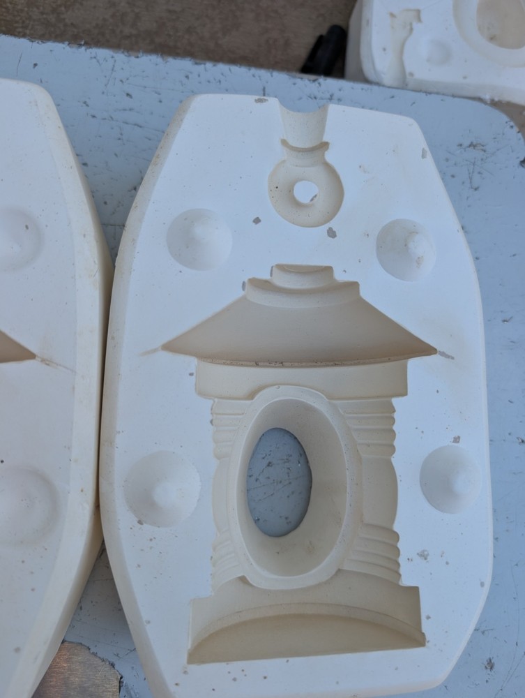 Lantern round Vintage Slip Casting Ceramic Mold