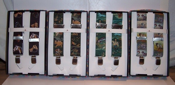 St George Braces, 35mm, One Size Fully Adjustable - various designs