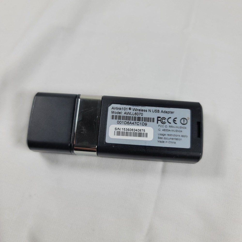Airlink 101 AWLL6070 USB WiFi Adapter