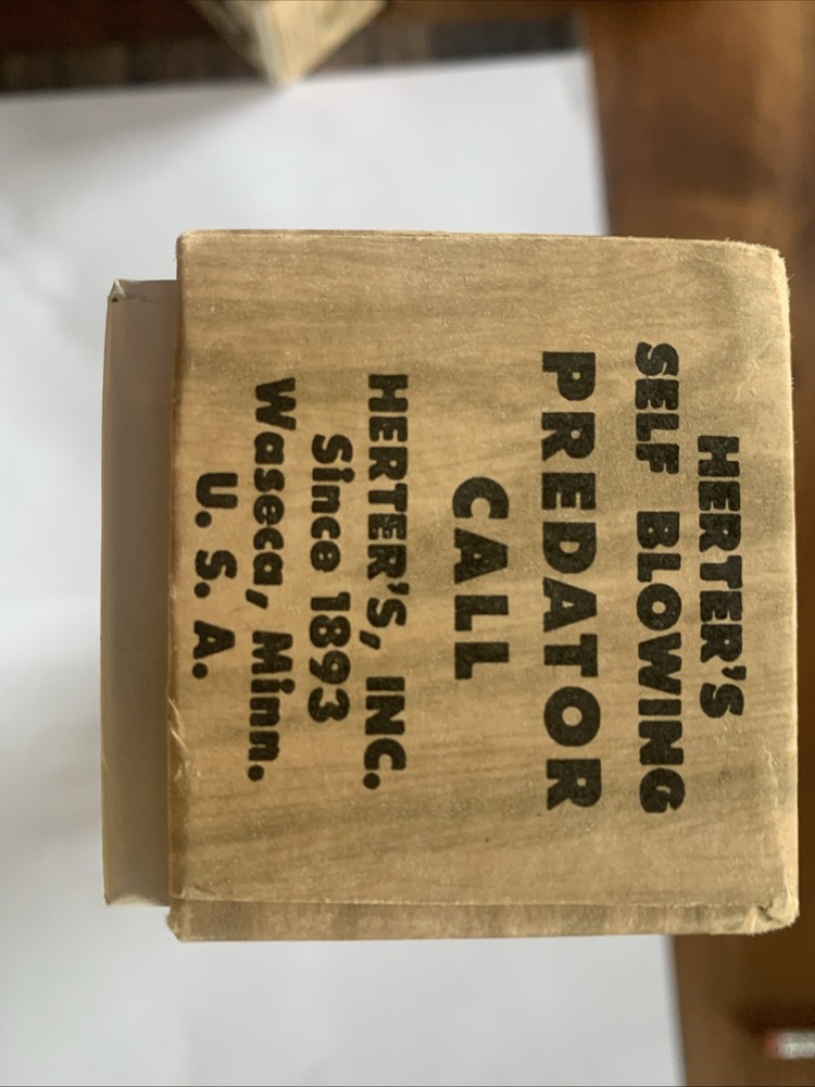 Herters Game Call Box Lot