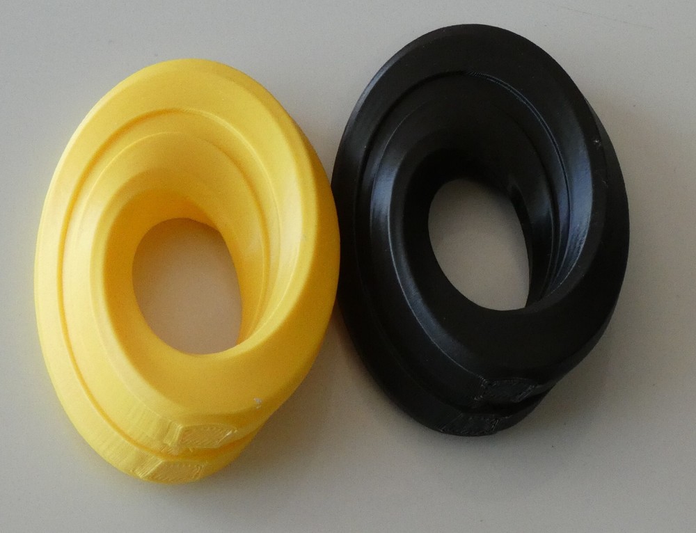 Mobius Strip One Surface Band 3D Model Science Math Sculpture Gift