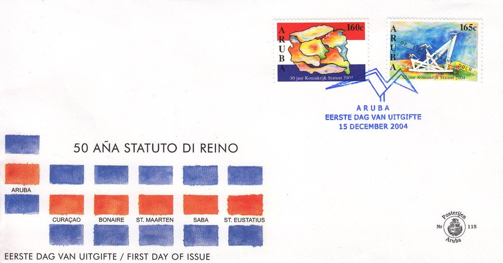 Arubu Issue FDC 2004 (115) History