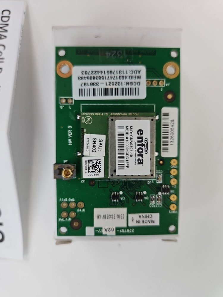 Linear 2GIG-GCCDMV-A CDMA Cellular Telephone Module Missing Screws