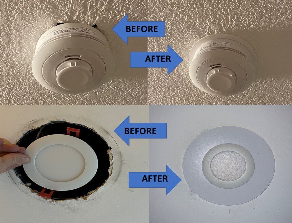 Plastic Ceiling Trim Ring "Goof Ring"