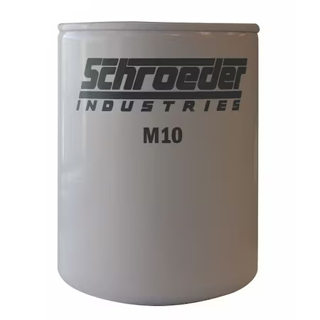 Schroeder M10 Spin-On Filter, Cellulose, 10 Microns