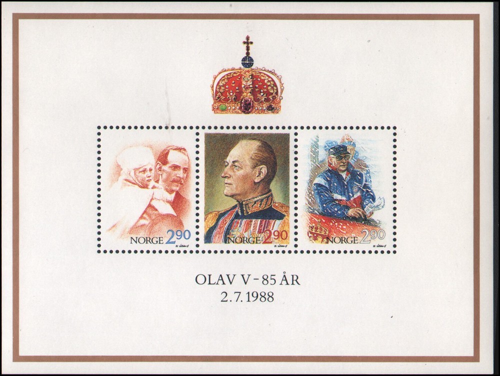 Norway #931 MNH VF s/s