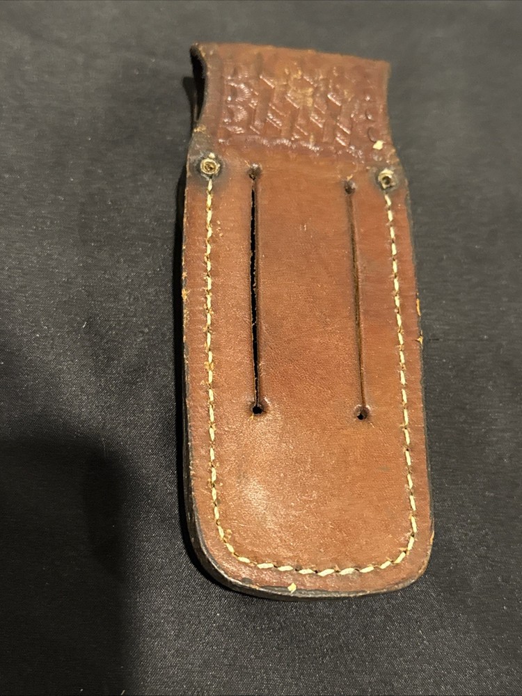 Vintage Case XX Folding Hunter Brown Leather Sheath ONLY