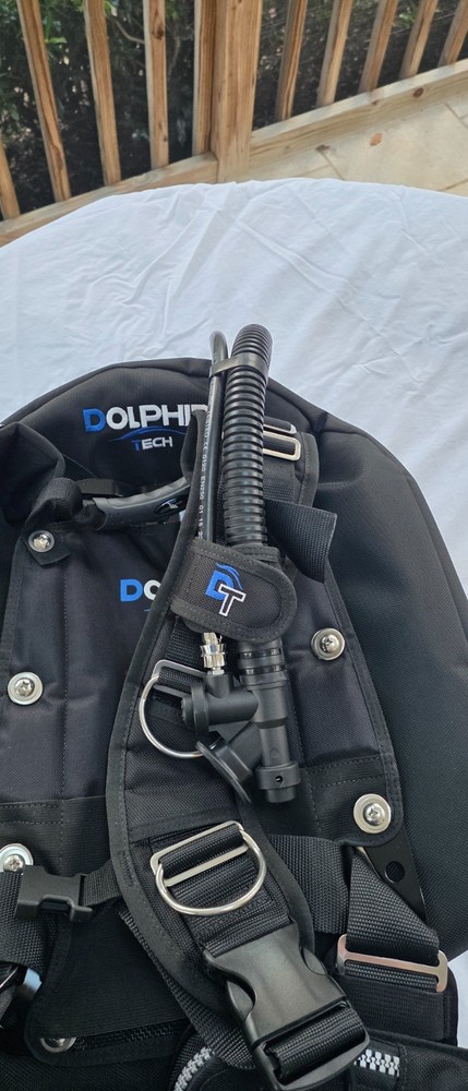 IST Dolphin Tech JT-31D Single Tank Wing Style, Scuba BCD