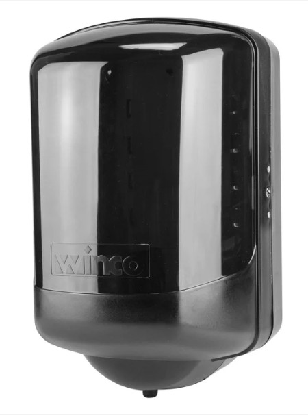 Winco TD-330 Center Pull Paper Towel Dispenser, Plastic
