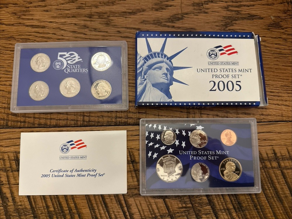 2005-s U.S. Proof Set. Complete and Original With COA