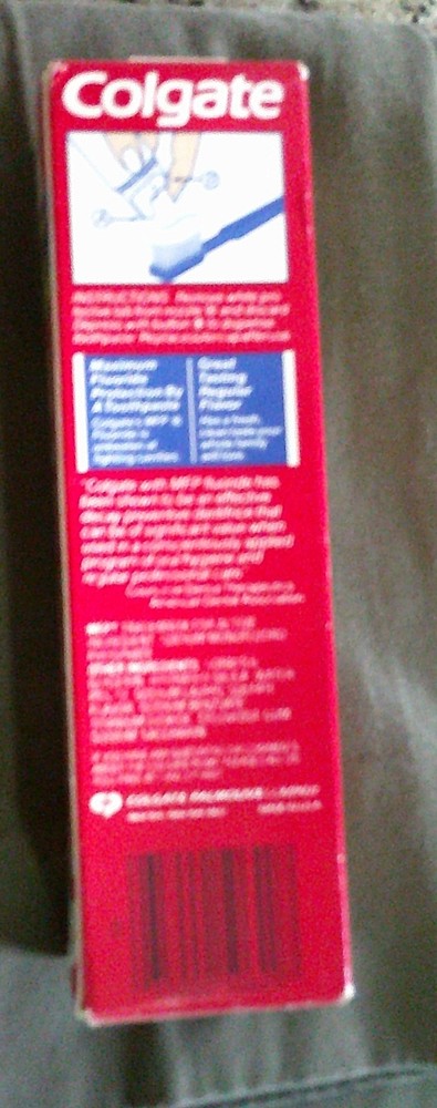 NEW IN BOX 90's COLGATE PUMP Toothpaste 4.5 oz. Use or Prop