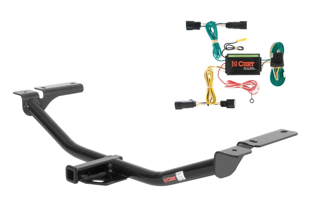 Curt Trailer Hitch & Wire Harness Custom Class 2 1-1/4in Receiver 12036 56121