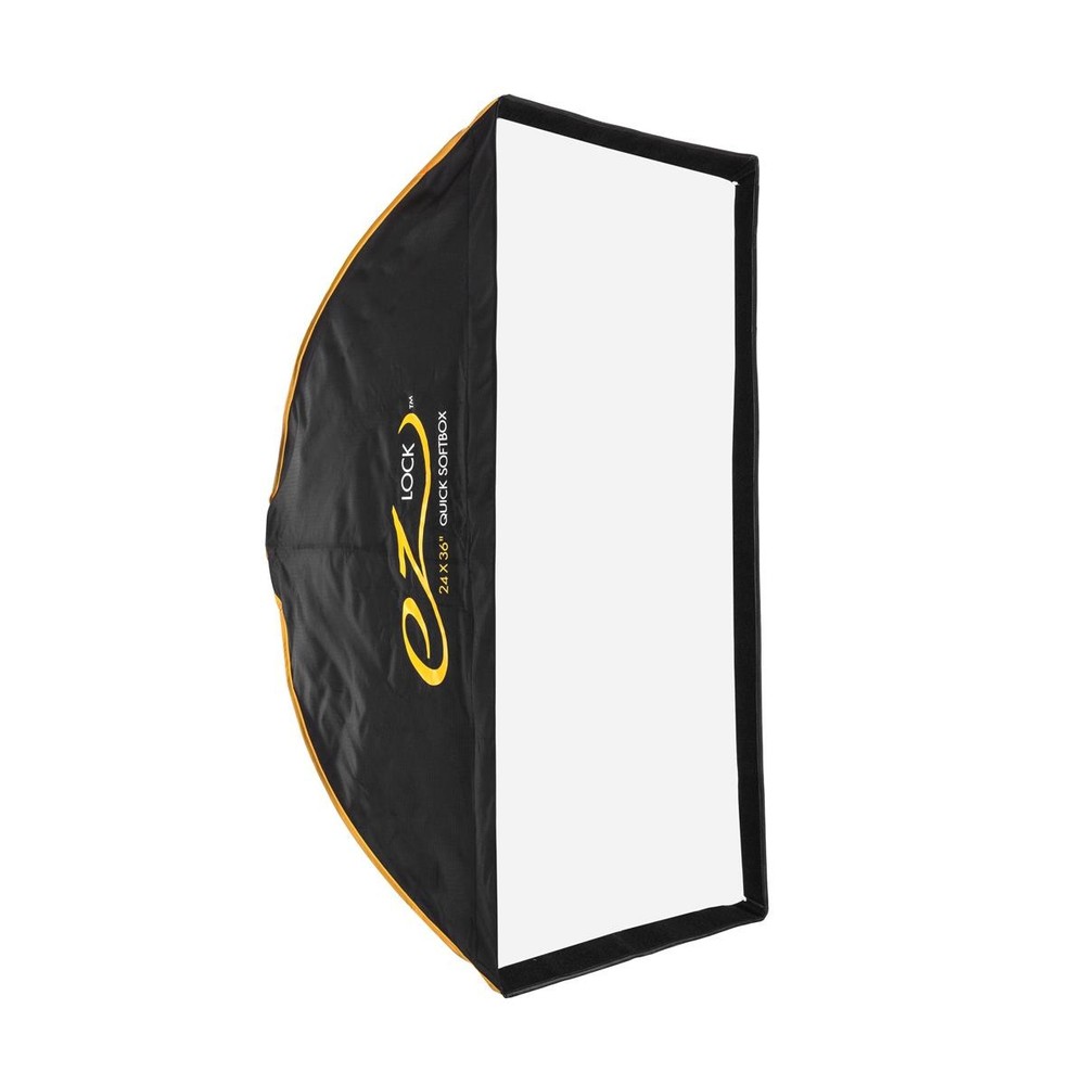 Glow EZ Lock 24x36" Quick Strip Rectangular Bowens Mount Softbox Lighting Kit wi