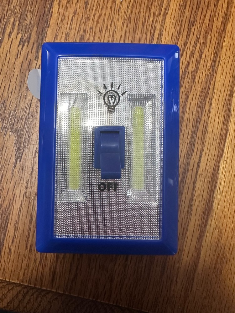 COB LED Night Light, 200 Lumen Emergency Switch Cordless