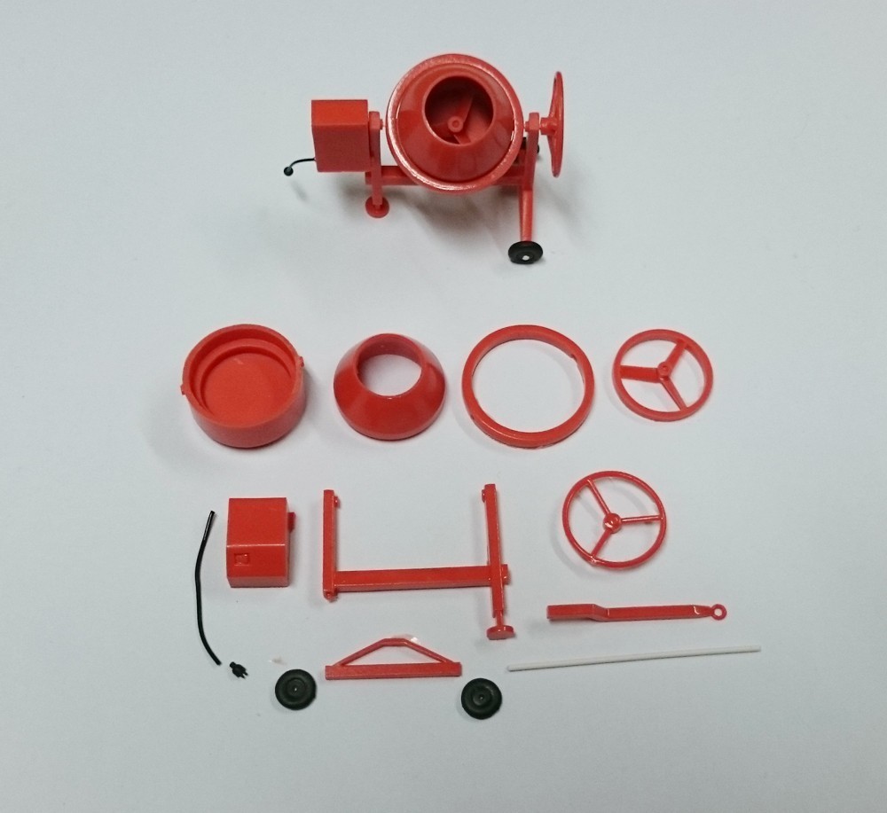 ORANGE CONCRETE MIXER KIT - Artisan32 - 04851