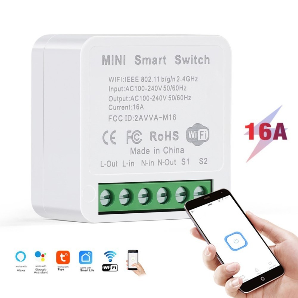WiFi Smart Switch for Easy Installation Timer Function Seamless Integration