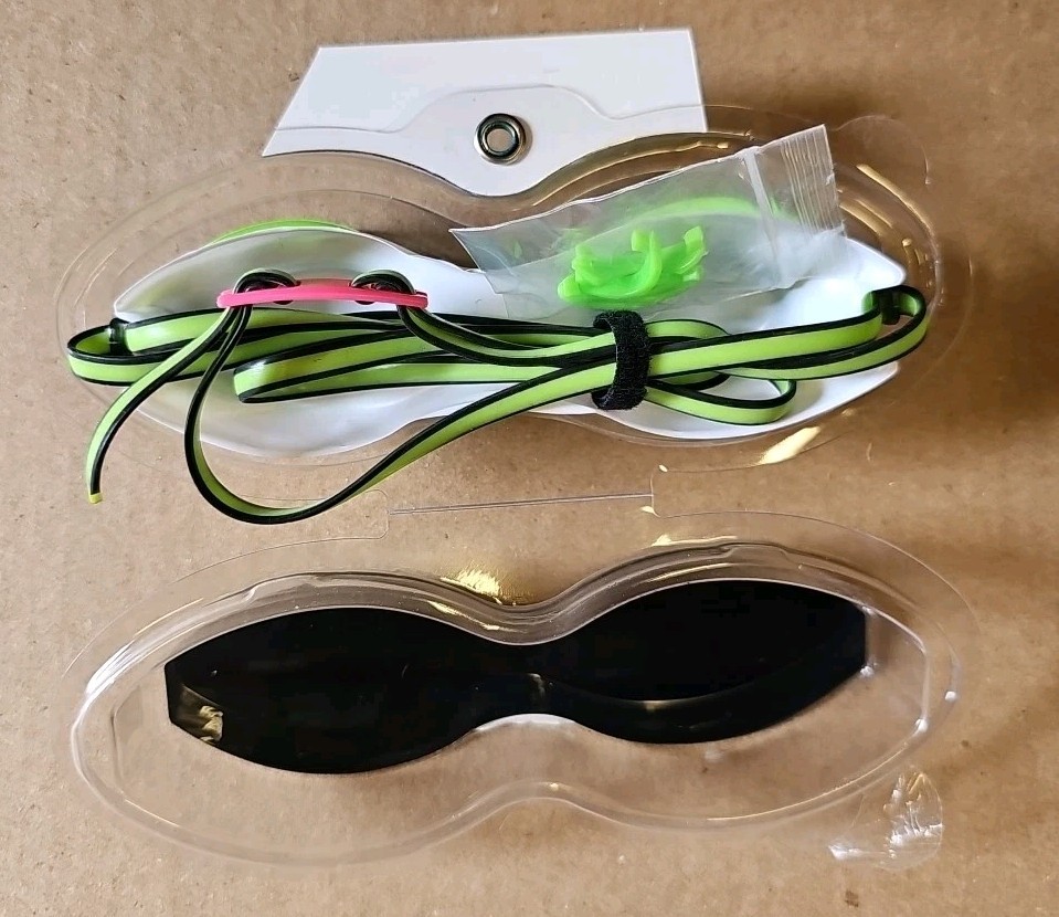 Speedo Mirrored Competitive Goggles, Damaged Packaging