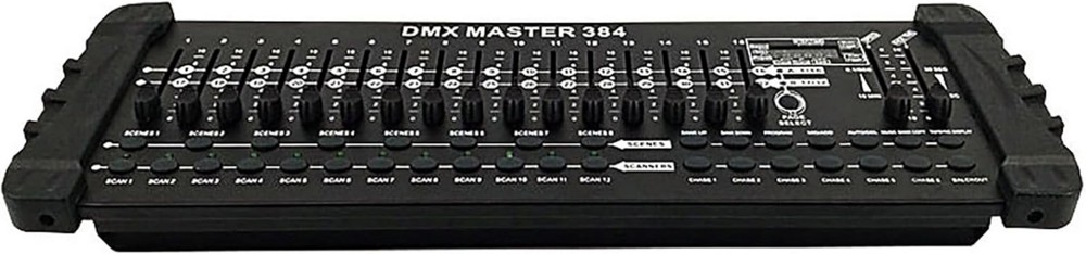 Advanced 384 Channel DMX Controller with Built-in Amplifier & LED Display