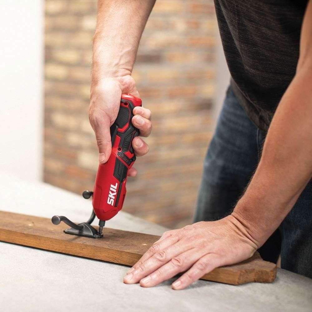 Powerful 4V Cordless Screwdriver - Includes 9 Bits & Convenient USB Charging