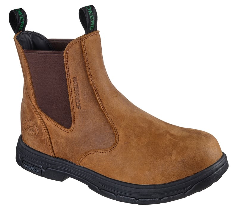 SKECHERS WORK x John Deere Men's Segment 2.0 - Eagle Oak Waterproof Composite To