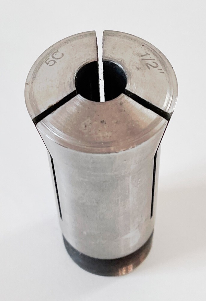 1/2" 5C Round Collet External & Internal Threads 0.5"
