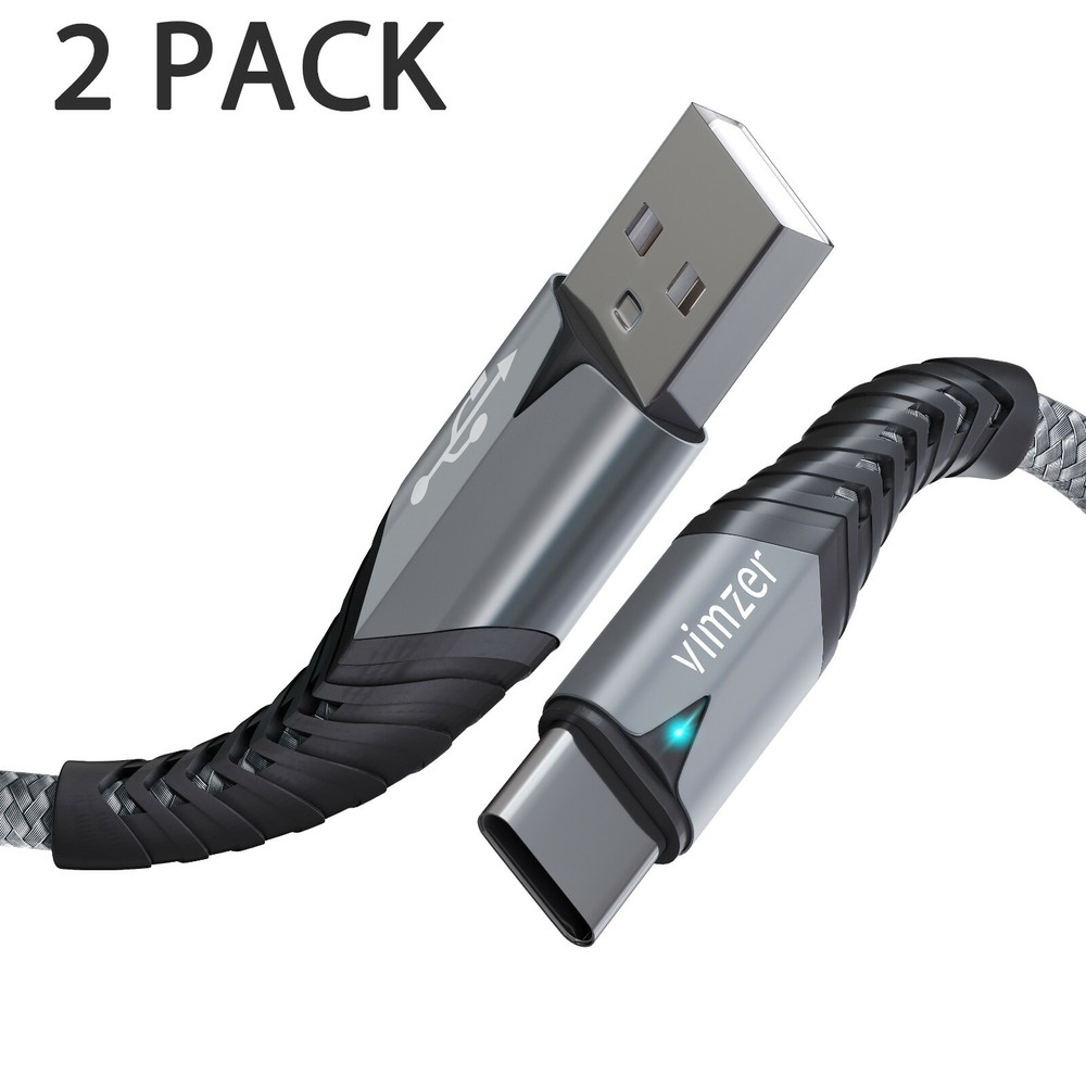 2 Pack 6ft USB C Cable Fast Charger Type C for Sony Playstation 5 PS5 Controller