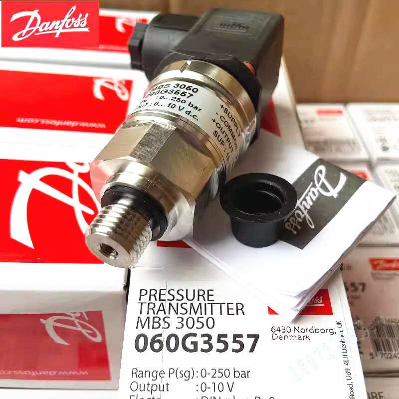 1pcs Danfoss Pressure Transmitter Sensor MBS3050 060G3557 0-250bar