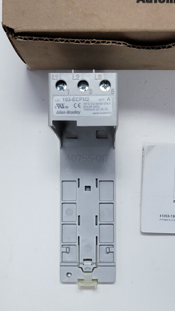 Allen Bradley AB 193-ECPM2 DIN Rail Panel Adapter