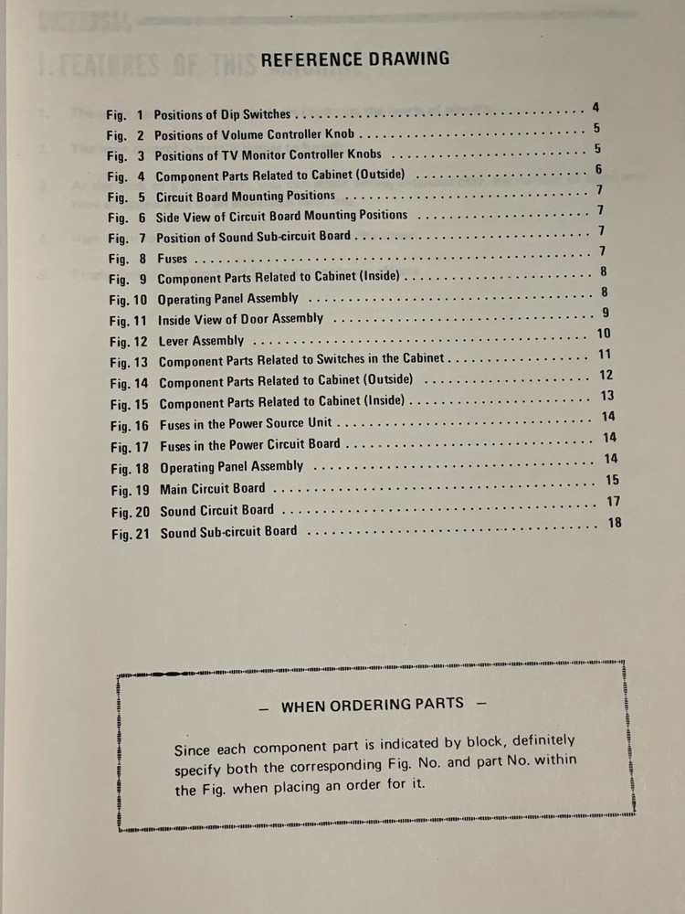 Space Panic Universal Arcade VIDEO GAME Operation Maintenance & Service Manual