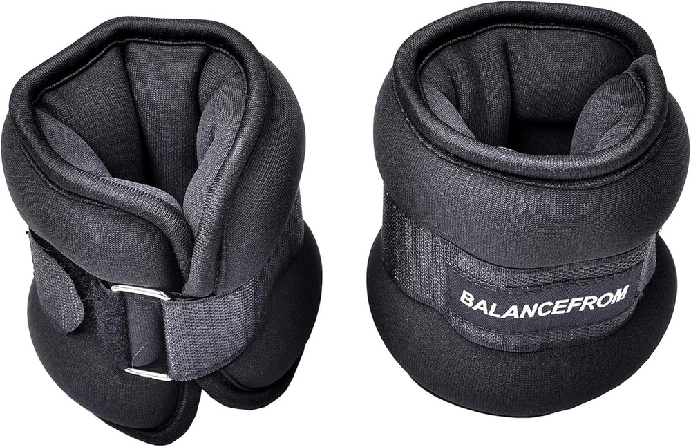 Ultra-Comfortable Adjustable Ankle Weights, 1-20LBS - Ideal for Home Workouts