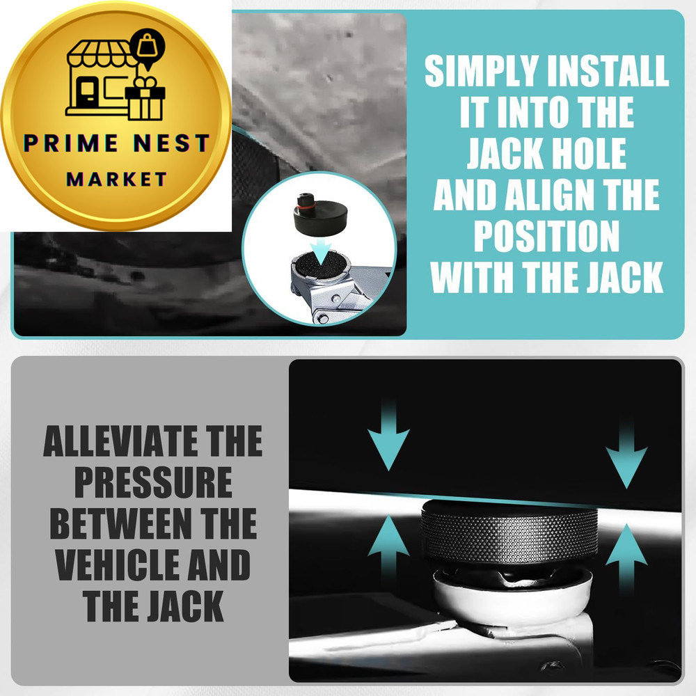 BestEvMod Compatible with Mach E Lifting Jack Pads, Pads