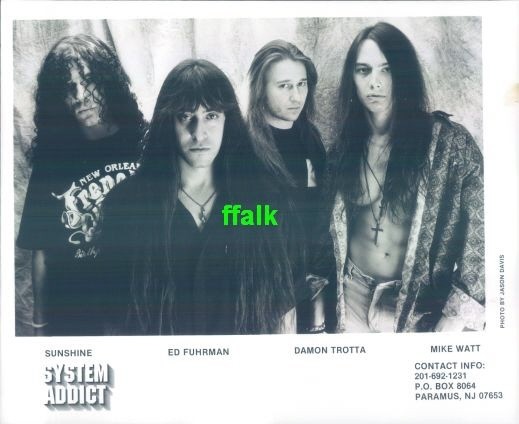 Press Photo: SYSTEM ADDICT 8x10 B&W