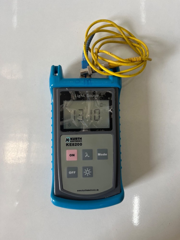 Kurth Electronic Single Mode Light Source KE8200 communications